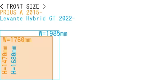 #PRIUS A 2015- + Levante Hybrid GT 2022-